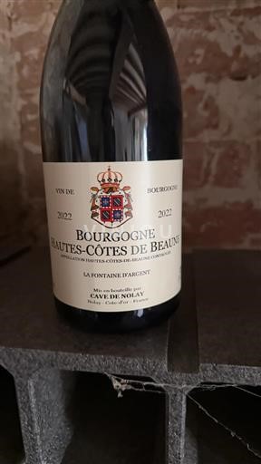 Burgundi Määrittelemätön Cave de Nolay La Fontaine d'Argent 2022