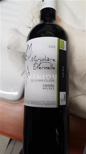 South West Cahors Château La Marjolière Marjolière Éternelle 2018