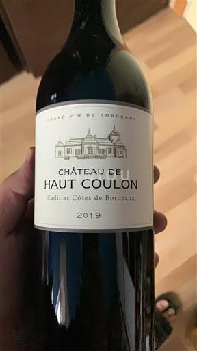 Bordeaux Cadillac-côtes-de-bordeaux Château Haut Coulon 2019