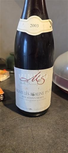 Bourgogne Ikke specificeret Premier Cru Domaine M. & S. Bouley Aux Serpentières 2003