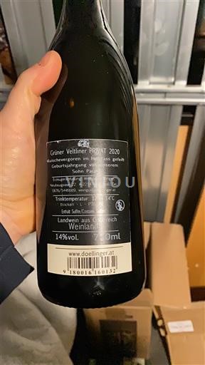 Nederøstrig Weinviertel DAC Döllinger Grüner Veltliner Privat 2020