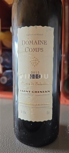 Languedoc Saint-Chinian Domaine Comps Sous le Soleil 2015