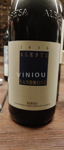 Piemonte Barolo Sandrone Aleste 2016