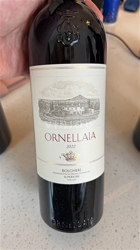 Tuscan Wines Unspecified Ornellaia 2022