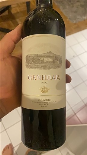 Toscane Ornellaia 2022