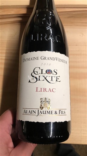 Vallée du Rhône Lirac Domaine Grand Veneur Clos de Sixte 2010