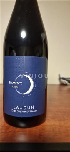 Thung lũng Rhône Côtes-du-rhône-villages Laudun Éléments Luna 2023