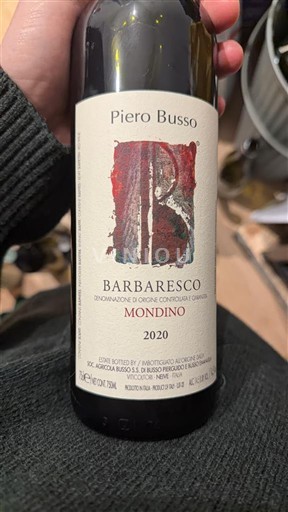 Piemonte Barbaresco Piero Busso Mondino 2020