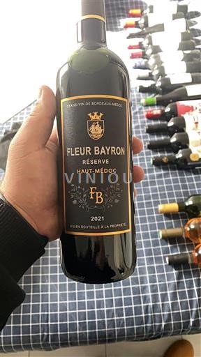 Bordeaux Haut-Médoc Fleur Bayron Réserve 2021