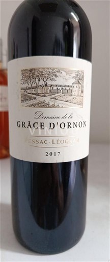 Bordeaux Pessac-Léognan Château La Grâce Ornon 2017
