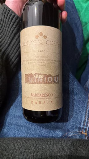 Piemonte Barbaresco Giuseppe Cortese Rabajà 2019