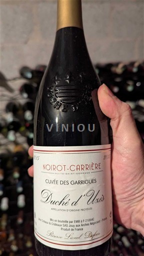 Rhône Valley Duché d'Uzès Noirot-Carrière des Garrigues 2015