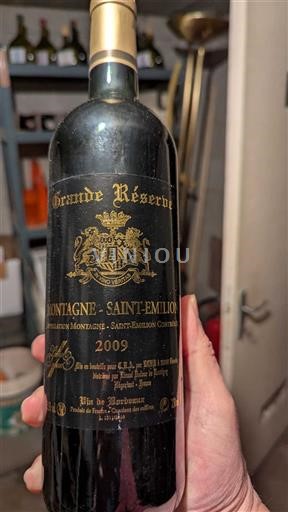 Burdeos Montagne-Saint-Émilion Lionel Dufour Grande Réserve 2009
