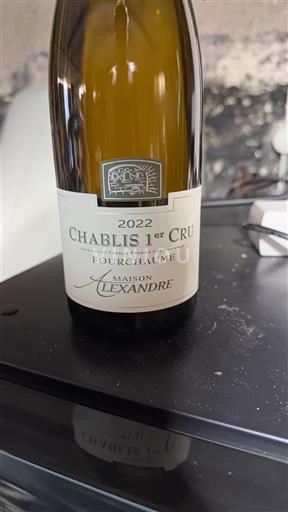 Bourgogne Chablis premier cru Premier Cru Maison Alexandre Fourchaume 2022