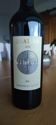 Vaud Chablais AOC Domaine Montet Quatuor 2020