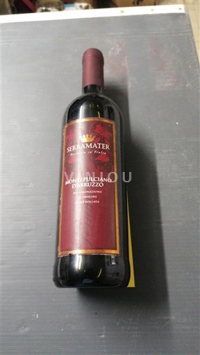 Abruzzo Wines Montepulciano d'Abruzzo Seriamater 2011