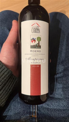 Piedmont Wines Roero Cà Rossa Mompissano Riserva 2018