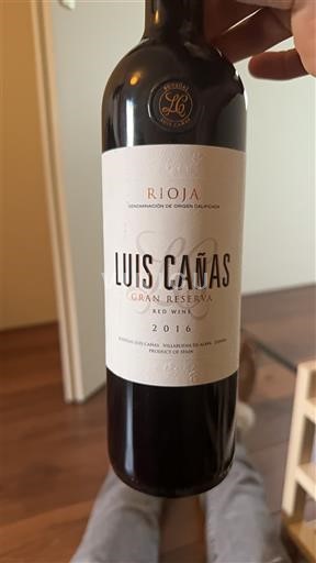La Rioja Rioja Luis Cañas Gran Reserva 2016