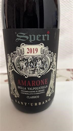 Veneto Non specificato Speri Sant’Urbano 2019