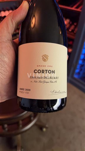 Borgonha Corton Grand Cru Edouard Delaunay 2020