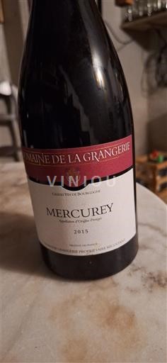 Borgoña Mercurey Domaine La Grangerie 2015