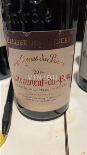 Thung lũng Rhône Châteauneuf-du-pape Cellier des Princes Les Vignes du Prince 2014