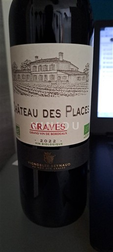 Bordeaux Graves Château Des Places 2022