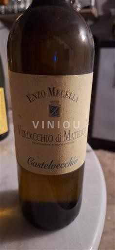 Marken Verdicchio di Matelica Enzo Mecella Castelvecchio 2014