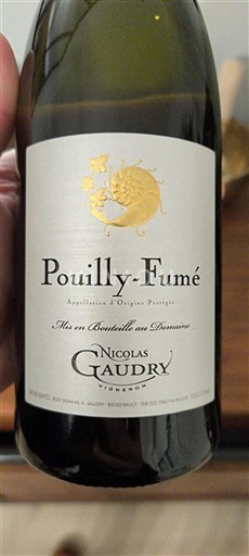 Thung lũng sông Loire Pouilly-fumé Nicolas Gaudry 2024