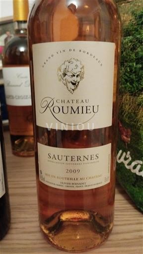Bordeaux Sauternes Château Roumieu 2009