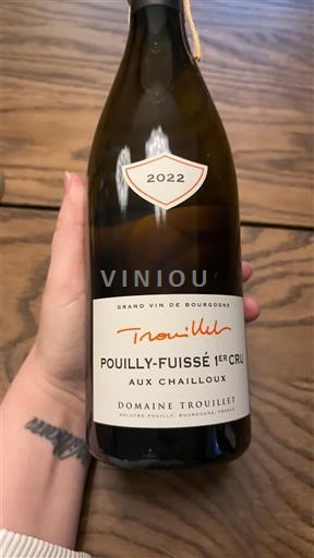 Borgogna Pouilly-fuissé Premier Cru Domaine Trouillet Aux Chailloux 2022