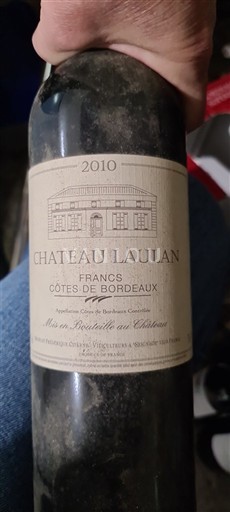 Bordeaux Francs Côtes de Bordeaux Château Laulan 2010
