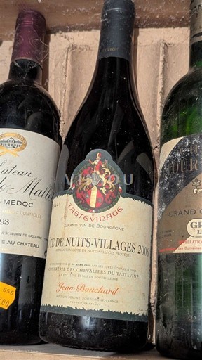 Bourgondië Côte de Nuits Villages Jean Bouchard Tastevinage 2006