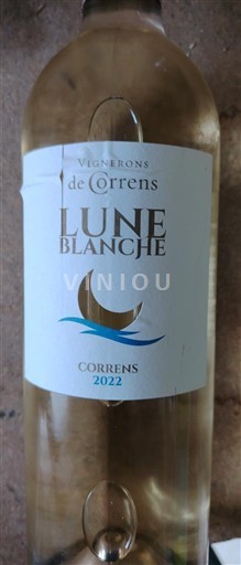 Provenza Coteaux Varois en Provenza Vignerons de Correns Lune Blanche 2022