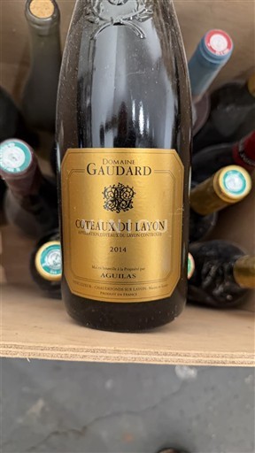 Údolí Loiry Coteaux-du-Layon Domaine Gaudard Aguilas 2014