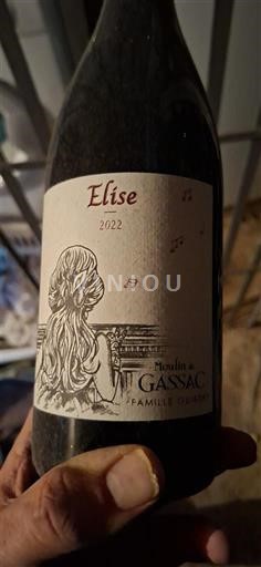 Languedoc Không được chỉ định Moulin de Gassac Elise 2022