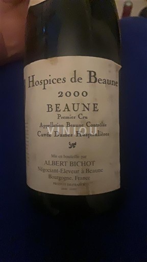 Burgundy Beaune Premier Cru Hospices de Beaune Dames Hospitalières 2000