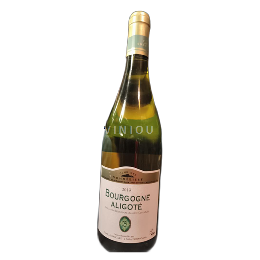 Borgoña Borgoña-Aligoté Club des Sommeliers Fleurs blanches 2019