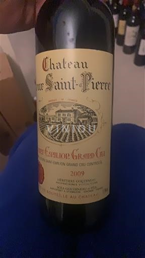 Bordeaux Saint-Émilion Grand Cru Grand Cru Château Tour Saint-Pierre 2009