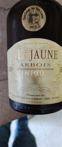 Jura Arbois Fruitière Vinicole Arbois Vin Jaune 2005