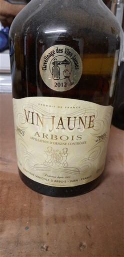 Jura Arbois Fruitière Vinicole Arbois Vin Jaune 2005
