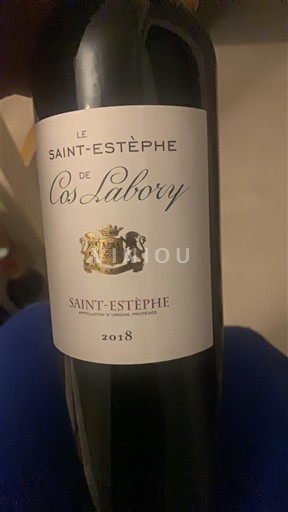 Bordeaux Saint-Estèphe Cos Labory Le Saint-Estèphe de Cos Labory 2018