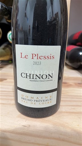 Loire-dalen Chinon Domaine Bruno Prévaux Le Plessis 2023