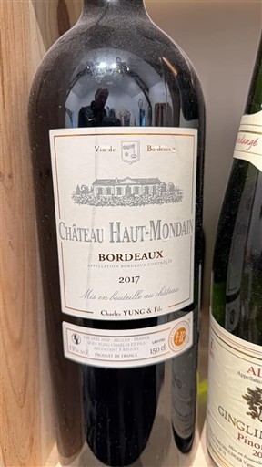 Bordeaux Château Haut-Mondain 2017