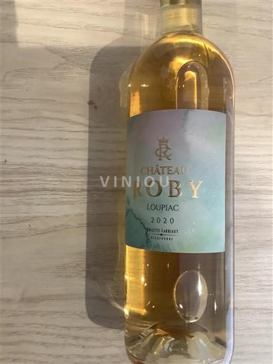Bordeaux Loupiac Château Roby 2020