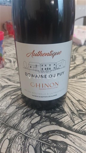 Thung lũng sông Loire Chinon Domaine Puy Authentique 2024