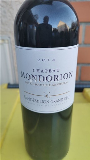 Bordo Сент-Емилион Гранд Кру Grand Cru Château Mondorion 2014