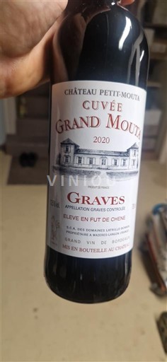 Bordeaux Graves Château Petit-Mouta Grand Mouta 2020