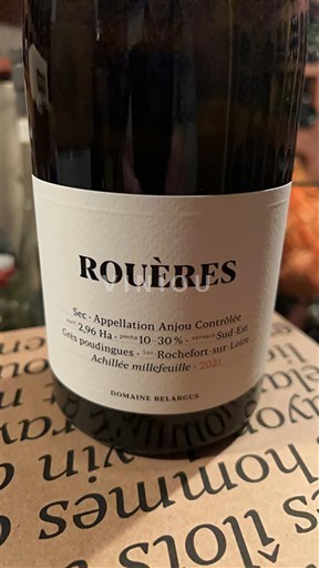 Vale do Loire Anjou Domaine Belargus Rouères 2021