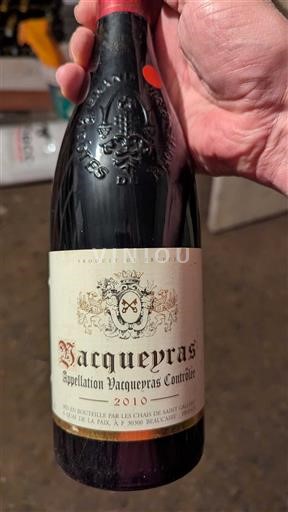 Rona dolina Vacqueyras Les Chais de Saint-Galles 2010